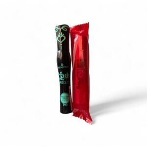 Essence Lash Princess Mascara and Revlon Super Lustrous Glimmer Lip Oil